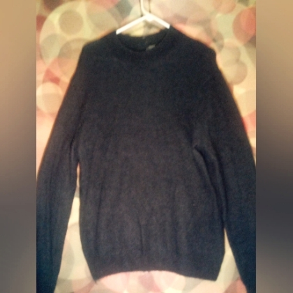 H&M Black wool men's sweater